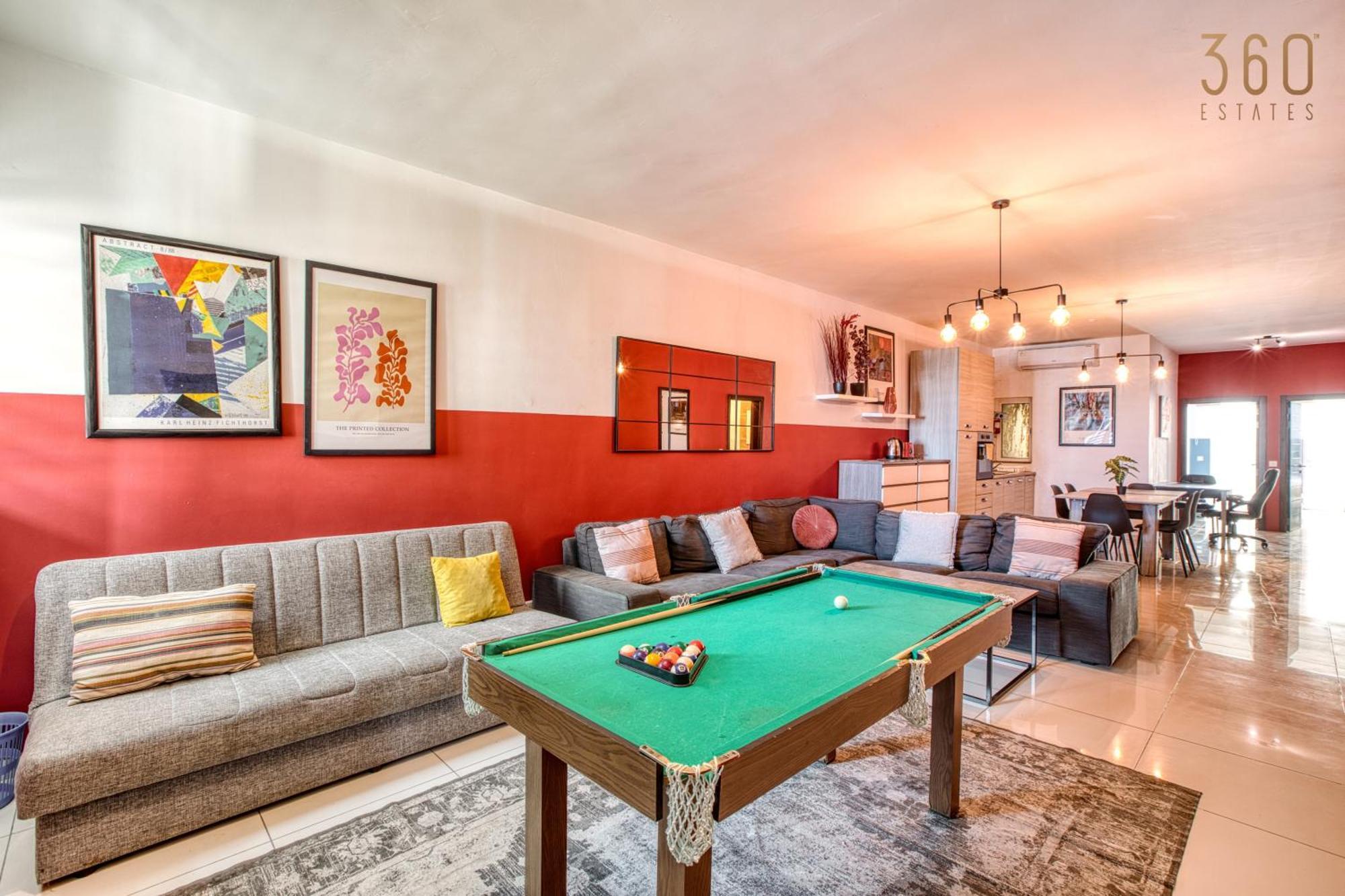 A Lovely 3 Bedroom, 3 Baths Home In The Centre Of Gzira By 360 Estates ภายนอก รูปภาพ