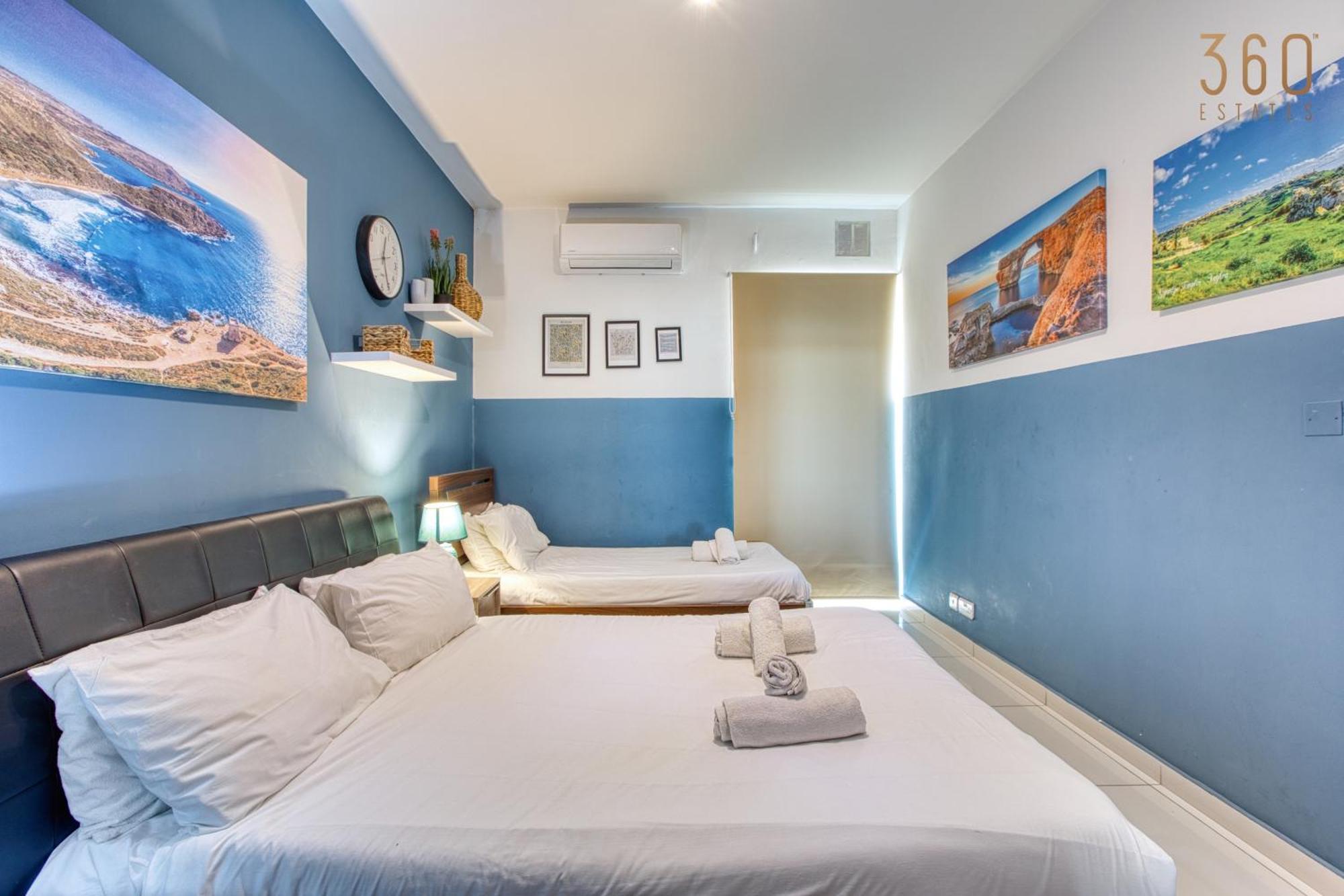 A Lovely 3 Bedroom, 3 Baths Home In The Centre Of Gzira By 360 Estates ภายนอก รูปภาพ