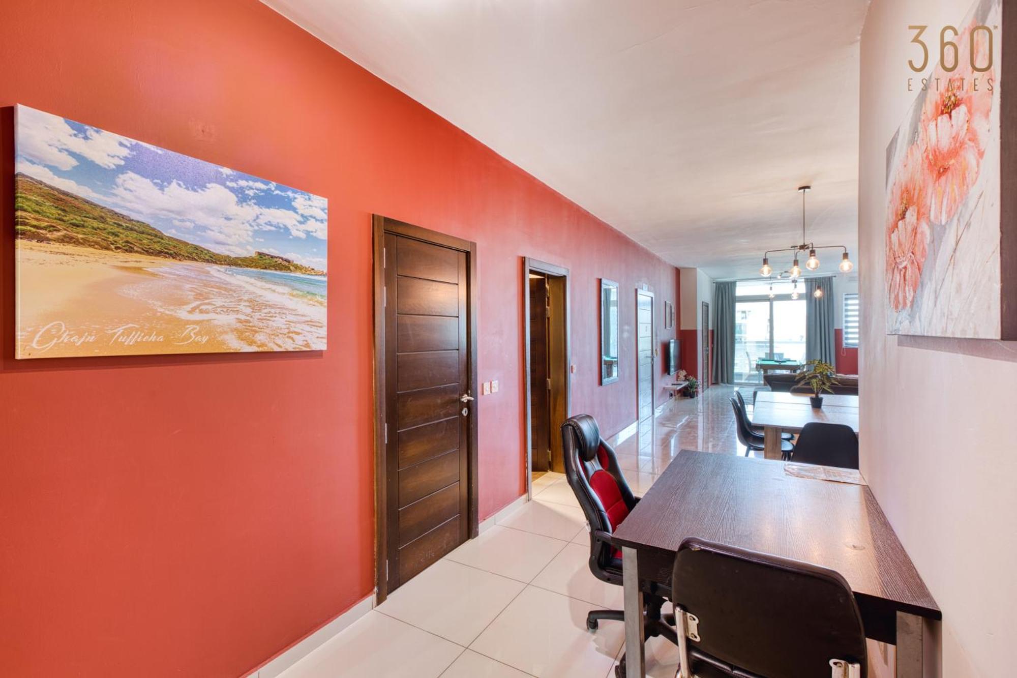 A Lovely 3 Bedroom, 3 Baths Home In The Centre Of Gzira By 360 Estates ภายนอก รูปภาพ
