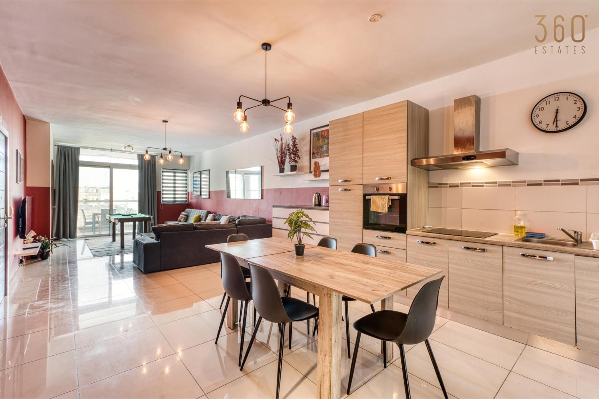 A Lovely 3 Bedroom, 3 Baths Home In The Centre Of Gzira By 360 Estates ภายนอก รูปภาพ