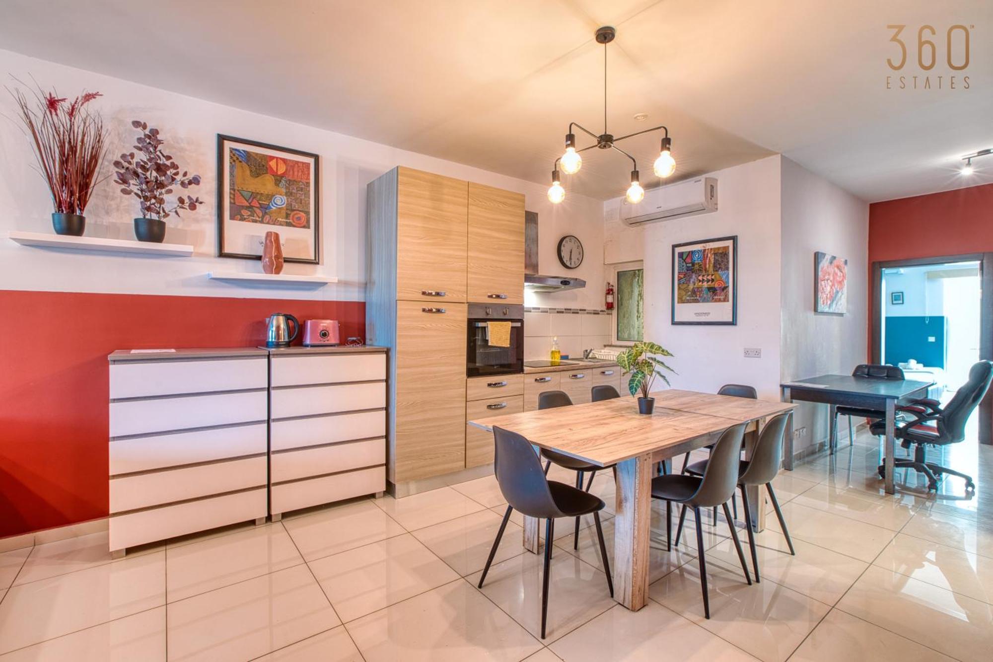 A Lovely 3 Bedroom, 3 Baths Home In The Centre Of Gzira By 360 Estates ภายนอก รูปภาพ