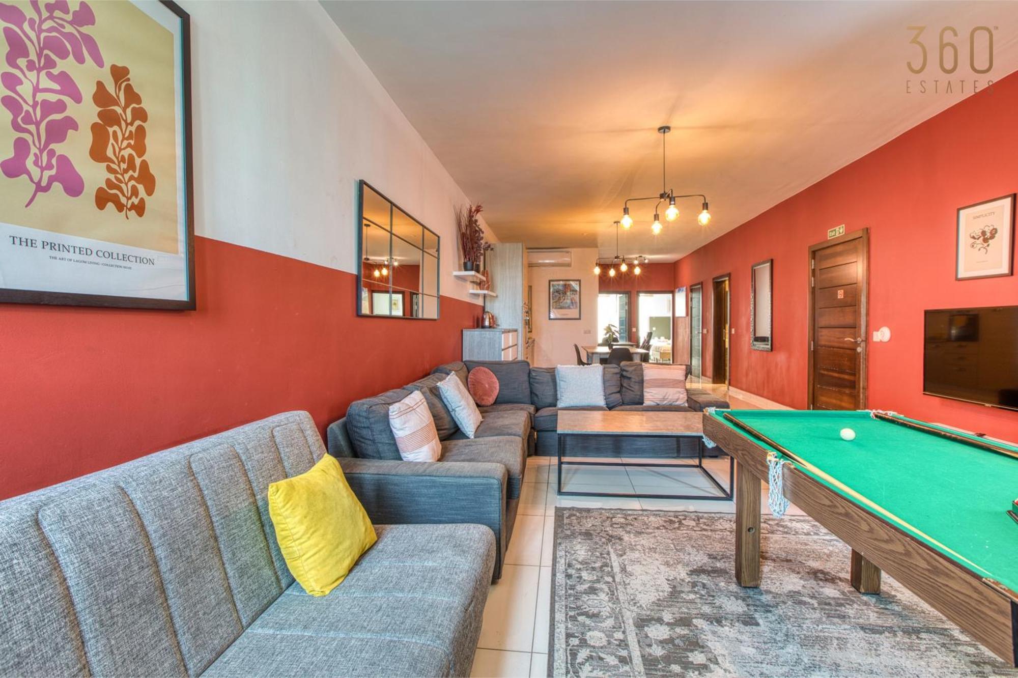 A Lovely 3 Bedroom, 3 Baths Home In The Centre Of Gzira By 360 Estates ภายนอก รูปภาพ