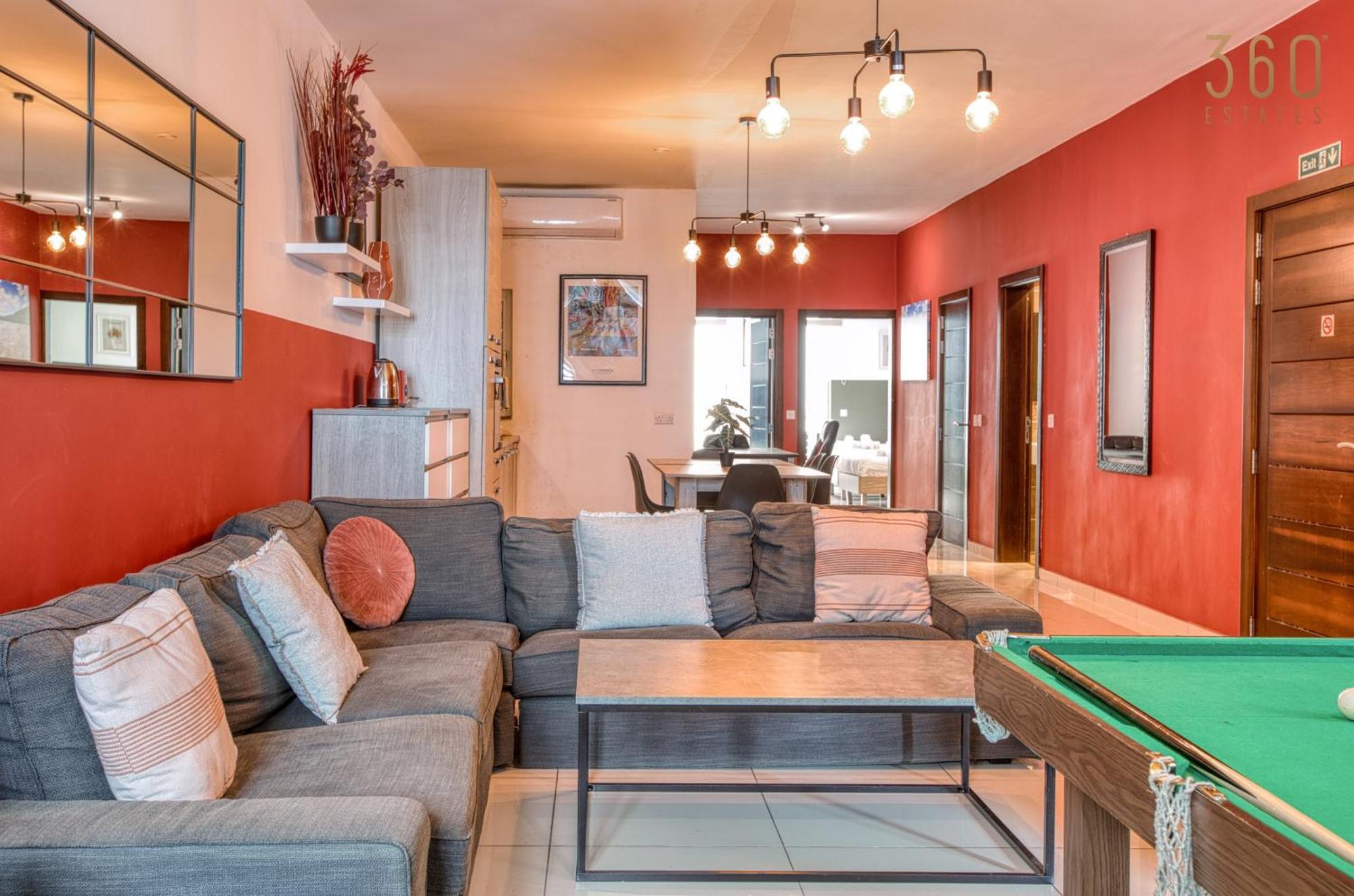 A Lovely 3 Bedroom, 3 Baths Home In The Centre Of Gzira By 360 Estates ภายนอก รูปภาพ