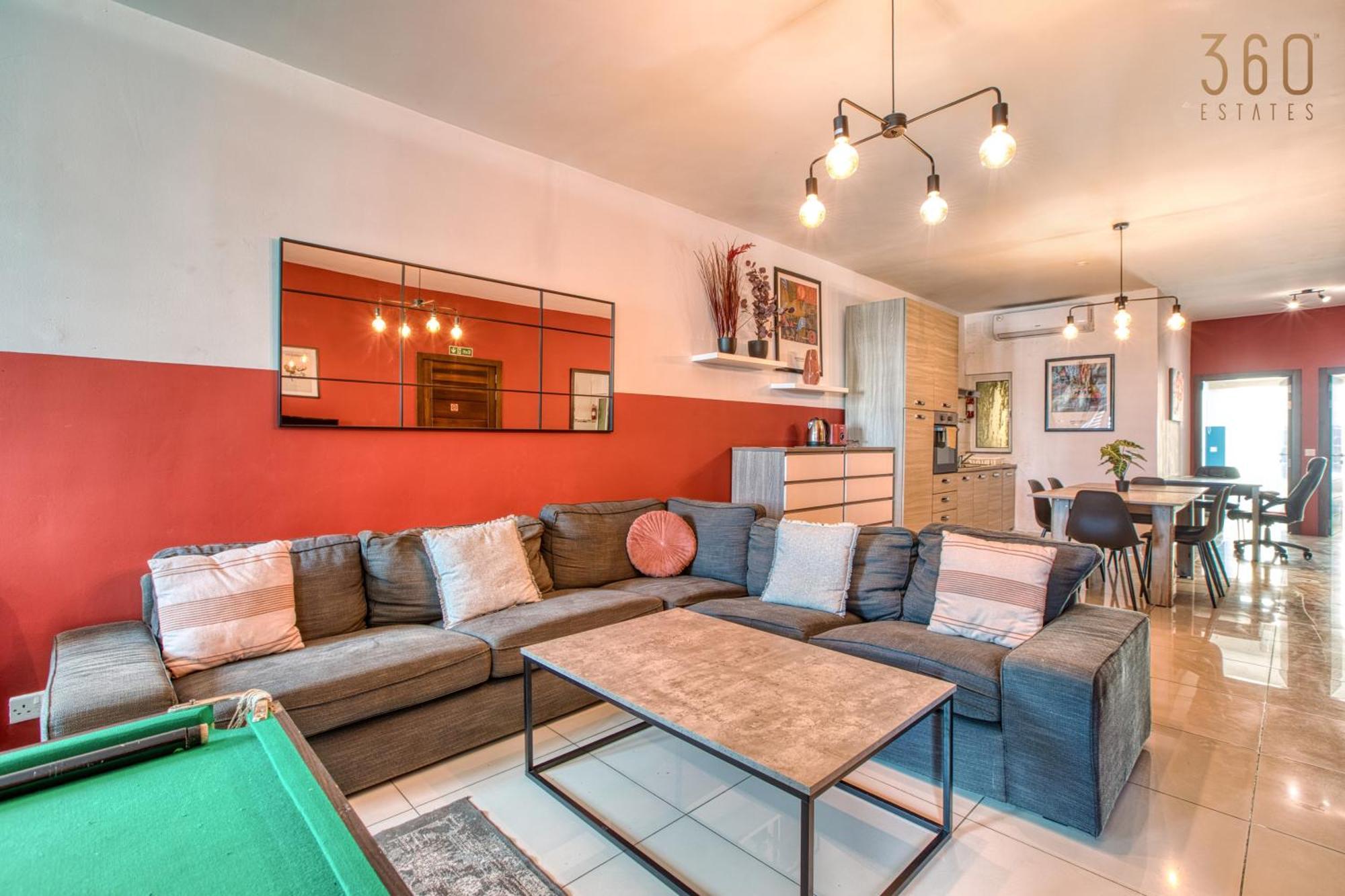 A Lovely 3 Bedroom, 3 Baths Home In The Centre Of Gzira By 360 Estates ภายนอก รูปภาพ